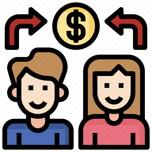 Affiliate, business, income, linked, money, passive, user icon - Download on Iconfinder