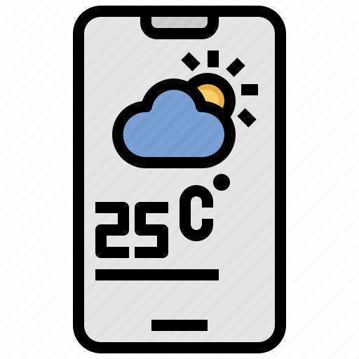 Gear, iphone, phone, screen, touch, ui, weather icon - Download on Iconfinder