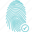 accepted, finger, fingerprint, recognition, security, strategy, touch 