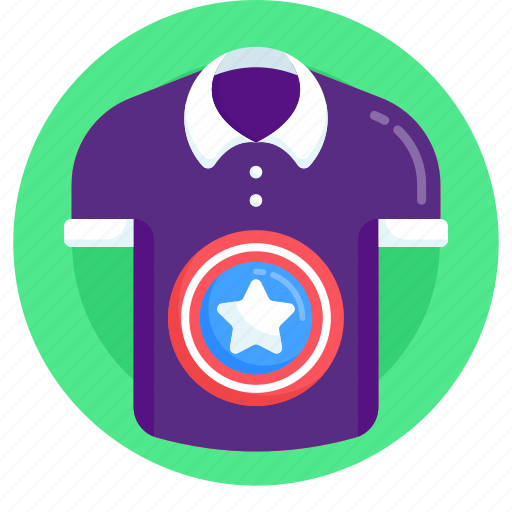 Patriotic tee shirt, patriotism shirt, patriotic attire, apparel, cloth icon - Download on Iconfinder