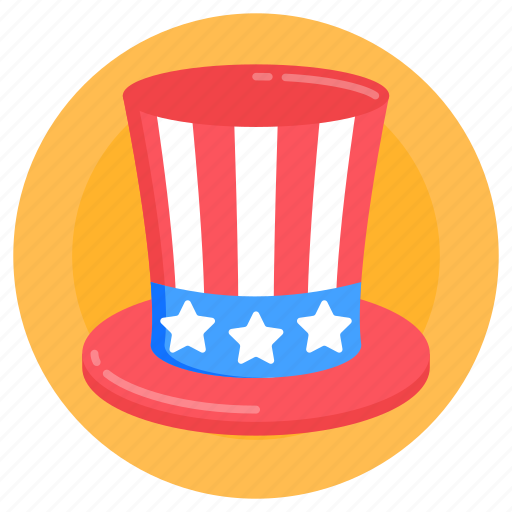 American cap, american hat, patriot cap, usa cap, usa magic top icon - Download on Iconfinder