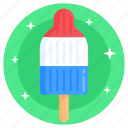 patriot gelato, patriot popsicle, patriot sundae, sweet, dessert