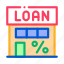 building, loan, payday, percent 