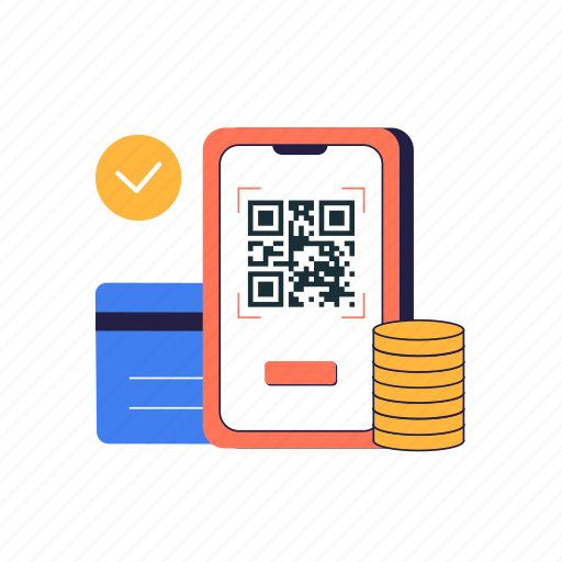 Qr, code, smartphone, mobile, scan, barcode, shopping icon - Download on Iconfinder