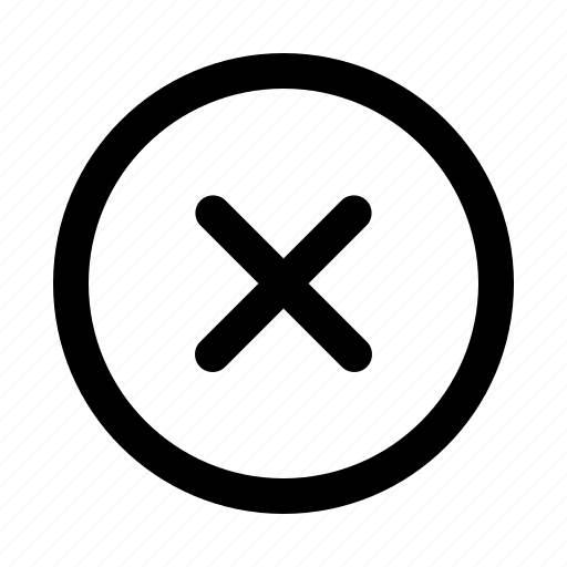 Failed, close, cancel, error, prohibition icon - Download on Iconfinder