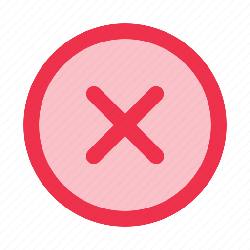 Failed, close, cancel, error, prohibition icon - Download on Iconfinder