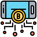 bitcoin, blockchain, digital, online, smartphone