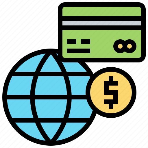 Credit, global, paid, payment, trade icon - Download on Iconfinder