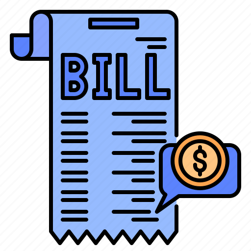 Bill, payment, invoice, billing, receipt, ticket, commerce icon - Download on Iconfinder