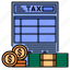 tax, files, payment, bill, document, money, finance 