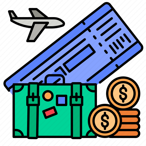 Travel, money, expenses, budget, currency, list, ticket icon - Download on Iconfinder