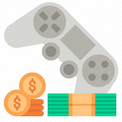 Game, controller, money, gamer, earn, gaming, joystick icon - Download on Iconfinder