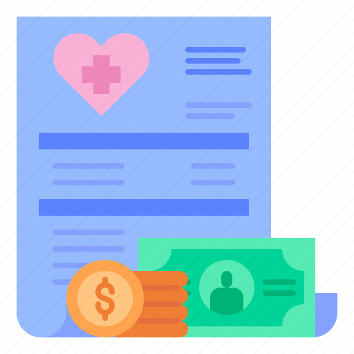 Health, money, healthcare, medical, payment, invoice, bill icon - Download on Iconfinder