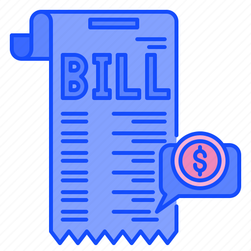 Bill, payment, invoice, billing, receipt, ticket, commerce icon - Download on Iconfinder