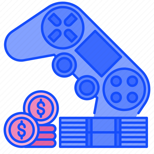 Game, controller, money, gamer, earn, gaming, joystick icon - Download on Iconfinder