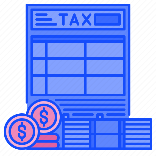 Tax, files, payment, bill, document, money, finance icon - Download on Iconfinder