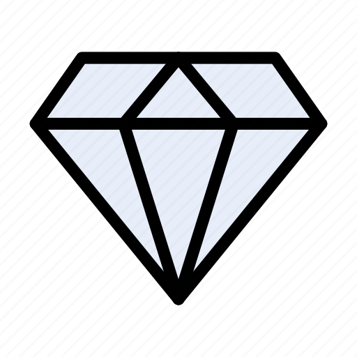 Diamond, gem, stone, finance, quality icon - Download on Iconfinder