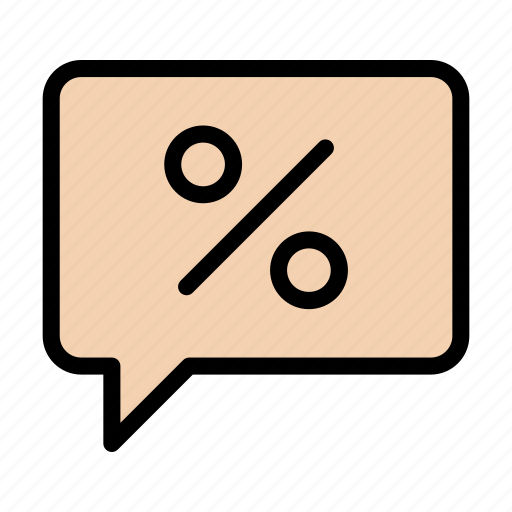 Discount, sale, offer, percent, bubble icon - Download on Iconfinder