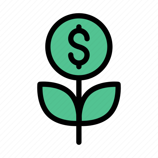Growth, investment, money, dollar, finance icon - Download on Iconfinder