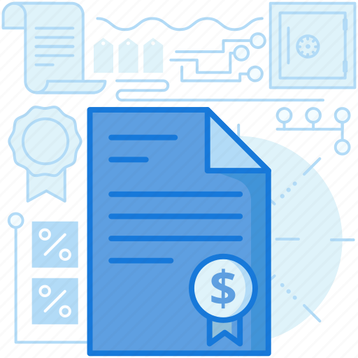 Contract, document, dollar, finance, money, page, paper icon - Download on Iconfinder