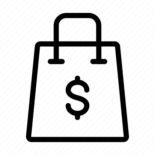 Bag, shopping, cart, money, dollar icon - Download on Iconfinder