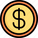 business, currency, dollar coin, economy, finance, money, payment 