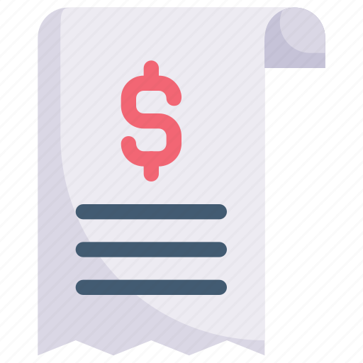 Bill, business, economy, finance, invoice, payment, receipt icon - Download on Iconfinder