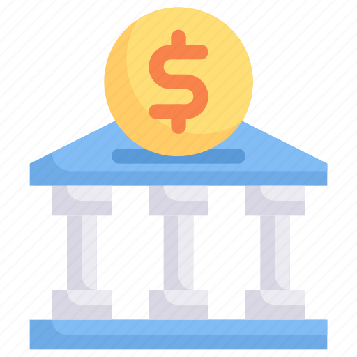 Banking, business, deposit at bank, economy, finance, payment, savings money icon - Download on Iconfinder