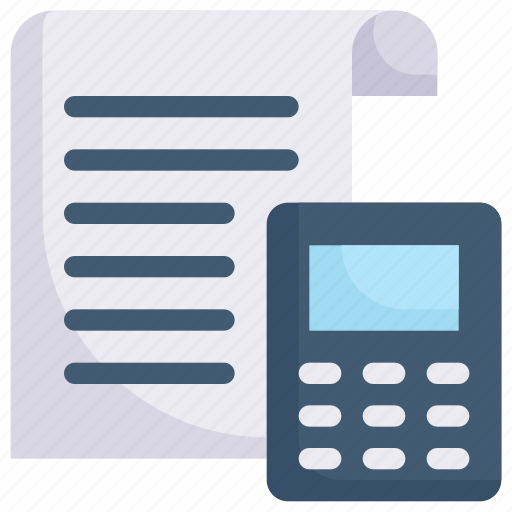 Accounting, business, documents and calculator, economy, finance, payment, planning icon - Download on Iconfinder