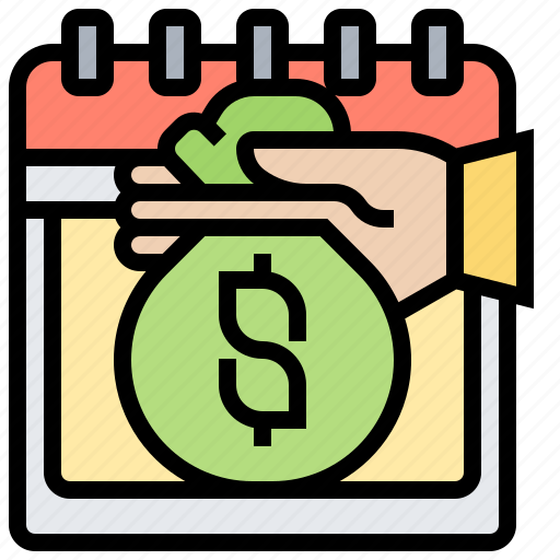 Budget, monthly, payment, salary, schedule icon - Download on Iconfinder
