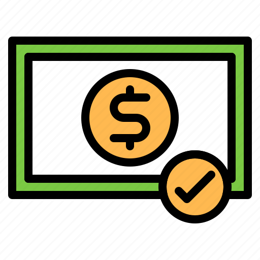Cash, check, money, pay icon - Download on Iconfinder