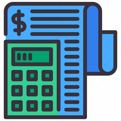 Money, calculator, bill, payment, invoice icon - Download on Iconfinder