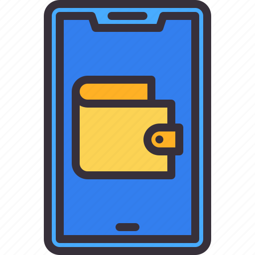Phone, smartphone, purse, wallet icon - Download on Iconfinder
