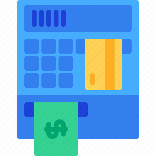 Machine, atm, money, finance, business icon - Download on Iconfinder