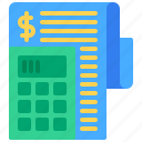 payment, calculator, invoice, bill, money