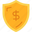 payment, protection, shield, money, security 
