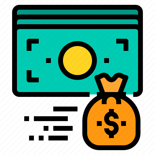 Bag, cash, financial, money, payment, transfer icon - Download on Iconfinder