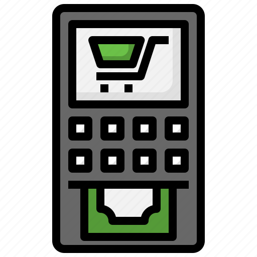 Atm, machine, cash, point, money icon - Download on Iconfinder