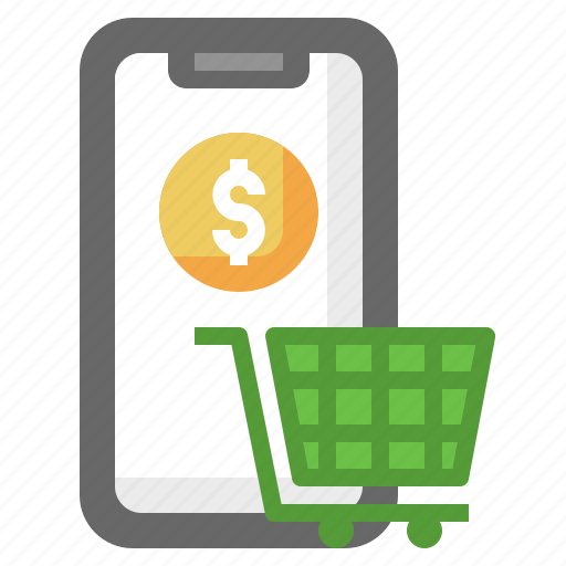 Shopping, online, cart, smartphone, money icon - Download on Iconfinder