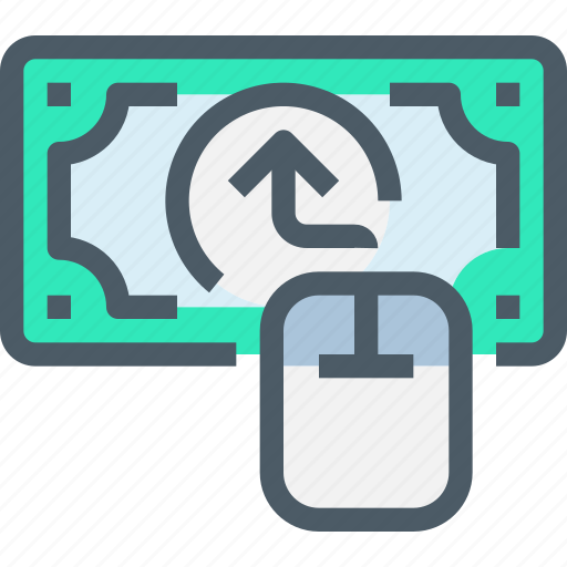 Arrow, banking, digital, money, online, payment icon - Download on Iconfinder