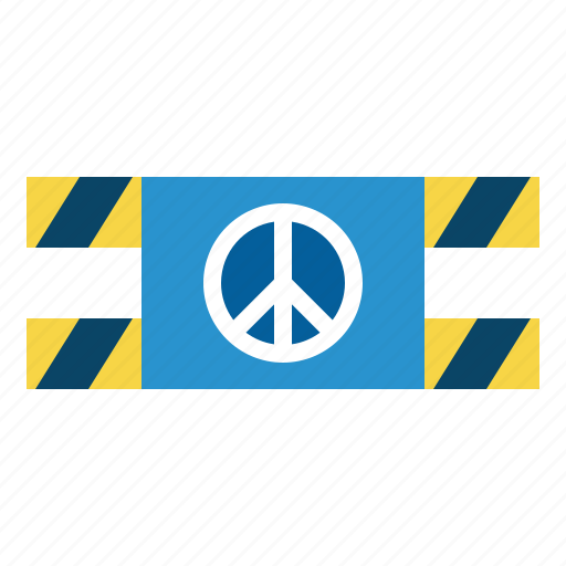 Caution, pacifism, peace, area, zone icon - Download on Iconfinder