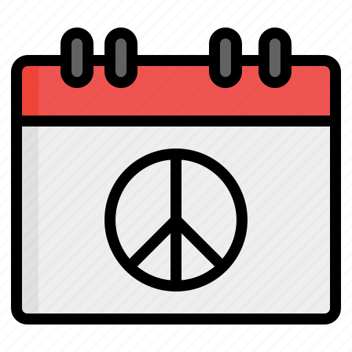 Calendar, peace, humanrights, hope, septemberfreedom icon - Download on Iconfinder