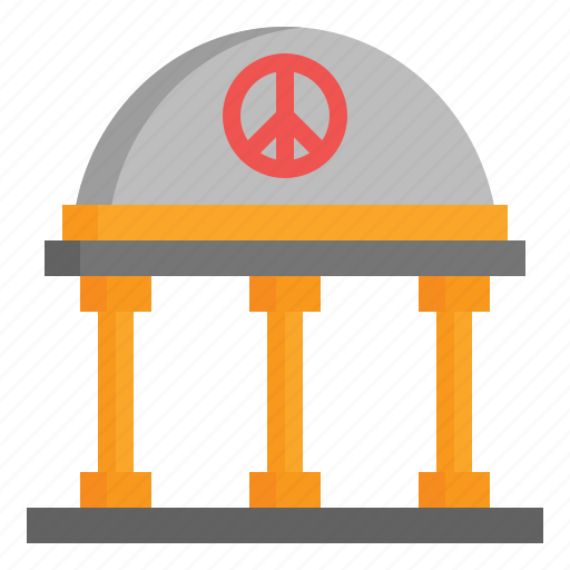 Building, peace, peaceful, organization, office, unity, freedom icon - Download on Iconfinder