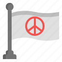 flag, peace, no, war, support, banner, solidarity, freedom