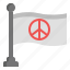 flag, peace, no, war, support, banner, solidarity, freedom 