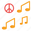 music, peace, song, hippie, musical, vintage, freedom 