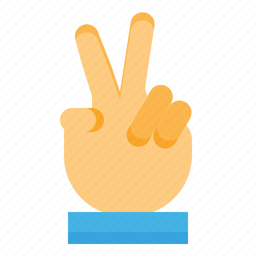 Peace, fingers, hand, victory, gesture, peaceful, freedom icon - Download on Iconfinder