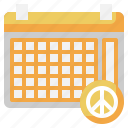 calendar, administration, peace, day, time, and, date