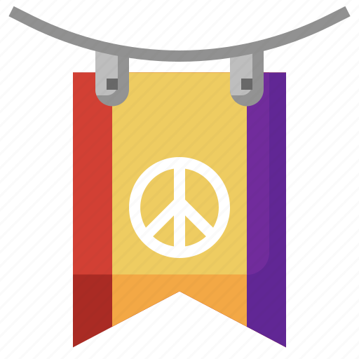 Flag, civil, right, human, rights, vindication, pacifism icon - Download on Iconfinder