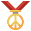 medal, peace, sign, sports, and, competition, champion 